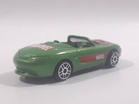 2003 Maisto Marvel Series 2 Jean Gray Mustang Mach III Green Die Cast Toy Car Vehicle