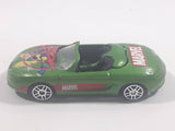 2003 Maisto Marvel Series 2 Jean Gray Mustang Mach III Green Die Cast Toy Car Vehicle