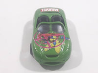 2003 Maisto Marvel Series 2 Jean Gray Mustang Mach III Green Die Cast Toy Car Vehicle