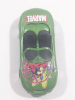 2003 Maisto Marvel Series 2 Jean Gray Mustang Mach III Green Die Cast Toy Car Vehicle