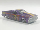 2016 Hot Wheels Pop Culture: Marvel '80 El Camino Iron Fist Purple Die Cast Toy Character Car Vehicle with RR5SP
