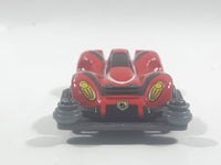 Rare 1996 Tomy Tomica Character Cars Bakuso Kyodai Let's & Go Red Die Cast Toy Race Car Vehicle Missing Spoiler