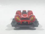 Rare 1996 Tomy Tomica Character Cars Bakuso Kyodai Let's & Go Red Die Cast Toy Race Car Vehicle Missing Spoiler