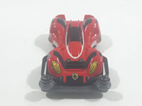 Rare 1996 Tomy Tomica Character Cars Bakuso Kyodai Let's & Go Red Die Cast Toy Race Car Vehicle Missing Spoiler