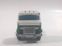 Tomy Tomica Hino Semi-Trailer Semi Tractor Truck Green and White Die Cast Toy Car Vehicle