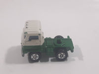 Tomy Tomica Hino Semi-Trailer Semi Tractor Truck Green and White Die Cast Toy Car Vehicle