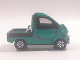 Rare 1996 Tomy Tomica Hino No. 62 Daihatsu Midget II Green 1/50 Scale Die Cast Toy Car Vehicle