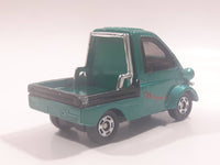 Rare 1996 Tomy Tomica Hino No. 62 Daihatsu Midget II Green 1/50 Scale Die Cast Toy Car Vehicle