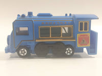 Very Hard To Find Rare 1999 Tomy Tomica CHAT Series III Locomotive Train Engine Blue Die Cast Toy Car Vehicle with Sounds