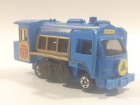 Very Hard To Find Rare 1999 Tomy Tomica CHAT Series III Locomotive Train Engine Blue Die Cast Toy Car Vehicle with Sounds