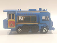 Very Hard To Find Rare 1999 Tomy Tomica CHAT Series III Locomotive Train Engine Blue Die Cast Toy Car Vehicle with Sounds