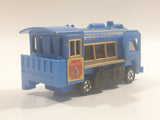 Very Hard To Find Rare 1999 Tomy Tomica CHAT Series III Locomotive Train Engine Blue Die Cast Toy Car Vehicle with Sounds