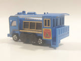 Very Hard To Find Rare 1999 Tomy Tomica CHAT Series III Locomotive Train Engine Blue Die Cast Toy Car Vehicle with Sounds