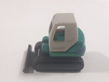 1994 Tomy Tomica No. 103 Komatsu PC 45 Hydraulic Excavator Green Grey Black 1/76 Scale Die Cast Toy Car Construction Equipment Vehicle Missing Arm and Bucket