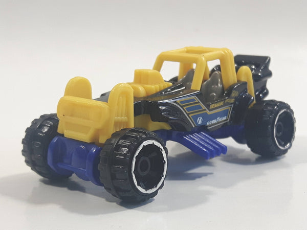 2019 Hot Wheels Baja Blazers Mountain Mauler Good Year Dark Blue Die Cast Toy Car Vehicle
