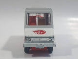 Tomy Tomica No. 27 Isuzu Hipac Van Footwork White and Red 1/70 Scale Die Cast Toy Car Vehicle Missing One Back Door