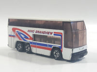 Tomy Tomica No. 1 Hino Grandview Bus White 1/154 Scale Die Cast Toy Car Vehicle