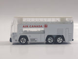 RealToy Air Canada Shuttle Double Decker 73 White Die Cast Toy Car Vehicle