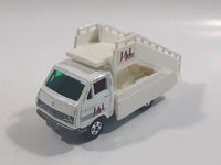 Vintage 1974 Tomica Tomy Pocket Cars No. 38 50 Toyota Hiace JAL Japan Airlines Airport Airplane Stairs Truck White 1/68 Scale Die Cast Toy Car Vehicle Made in Japan