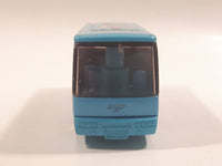 1988 Tomy Tomica No. 41 Isuzu Super Hi-Decker Bus Blue 1/145 Scale Die Cast Toy Car Vehicle