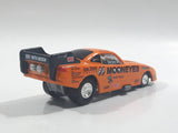 1998 Johnny Lightning No. 335 NHRA Dragsters U.S.A. 1995 Dodge Avenger Kenji Okazaki Moon Eyes Orange Die Cast Toy Car Vehicle with Lift Up Body