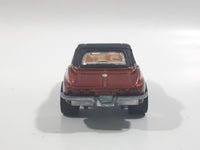 1997 Johnny Lightning Classic Customs No. P163 1967 Corvette 427 Dark Orange Copper Die Cast Toy Car Vehicle with Opening Hood and Good Year Rubber Tires 1/10,000 Limited Edition
