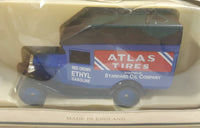 Lledo Chevron Promotional Model Atlas Tires and Standard Oil Truck Blue Die Cast Toy Car Vehicle New In Box