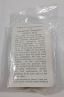 Vintage 1960s Marx Lipton Tea Famous Canadians No. 3 Samuel De Champlain 1570-1635 3" Toy Figure New In Package