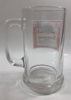 Genuine Budweiser Beer 5 1/2" Tall Glass Beer Mug