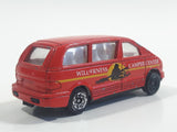 Pioneer 1990 Toyota Previa / Estima Wilderness Camper Center Mini Van Red Die Cast Toy Car Vehicle