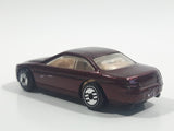 1995 Hot Wheels Lexus SC400 Metallic Burgundy Die Cast Toy Car Vehicle