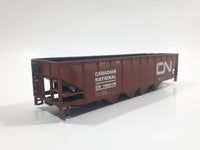 Bachmann Canadien National 789048 Brown Train Car Hopper HO Scale - Missing the Wheels