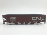 Bachmann Canadien National 789048 Brown Train Car Hopper HO Scale - Missing the Wheels