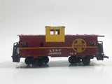 Bachmann Santa Fe ASTF 999628 Dark Red and Yellow Caboose Train Car Hopper HO Scale - Damaged