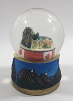 Canadian Rockies 3 1/2" Miniature Snow Globe - Tilted