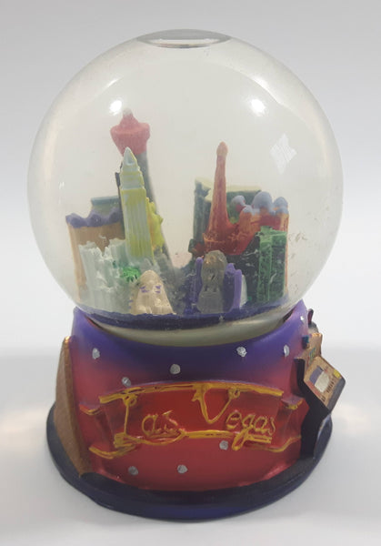 Las Vegas, Nevada 3 1/2" Miniature Snow Globe - Tilted