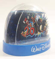 2010 Walt Disney World "Ten Times The Fun" 2 3/4" Miniature Plastic Snow Globe