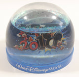 2010 Walt Disney World "Ten Times The Fun" 2 3/4" Miniature Plastic Snow Globe