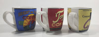 Tommy's Brand Balanced Blend Bright and Early Constant Quality Ceramic Coffee Mug Cup Set of 3