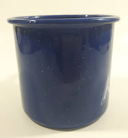 Kokanee Glacier Fresh Beer Dark Blue Enamel Metal Coffee Mug Cup
