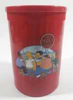 The Simpsons Moe's Tavern Homer Lenny, Karl, Barney Red Talking Beer Koozie Holder