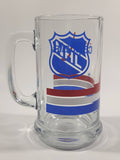 1988 Cutler Brands NHL Ice Hockey Washington Capitals Sports Team 5 1/2" Tall Glass Beer Mug Sports Collectible