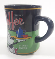 Disney Mickey's Coffee "Really Swell" All-Method Grind Disney Blend Black and Green Ceramic Coffee Mug Cup