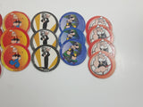 1995 King Features Syndicate Popeye The Sailor Cartoon Character Pogs / Caps Lot of 37
