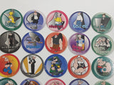 1995 King Features Syndicate Popeye The Sailor Cartoon Character Pogs / Caps FULL SET #1-60