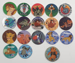 1995 Disney's The Lion King Movie and Lion King on Video Rice Krispies Pogs / Caps Lot of 17 + 1 Metal Slammer