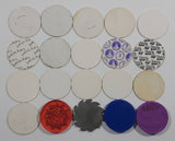 1990s Mixed Pogs / Caps Lot of 16 + 4 Slammers