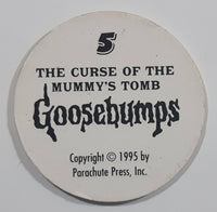 1995 Parachute Press Goosebumps #5 The Cure Of The Mummy's Tomb Pog / Cap