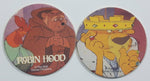 1990s The Walt Disney Company Robin Hood Pogs / Caps Lot of 2