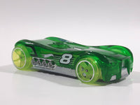 2019 Hot Wheels Super Rigs Wingstorm Semi Truck Car Hauler Translucent Green Die Cast Toy Car Vehicle